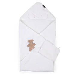 Cape De Bain + Gant - 80x80 Cm - Muslin / Terry Teddy