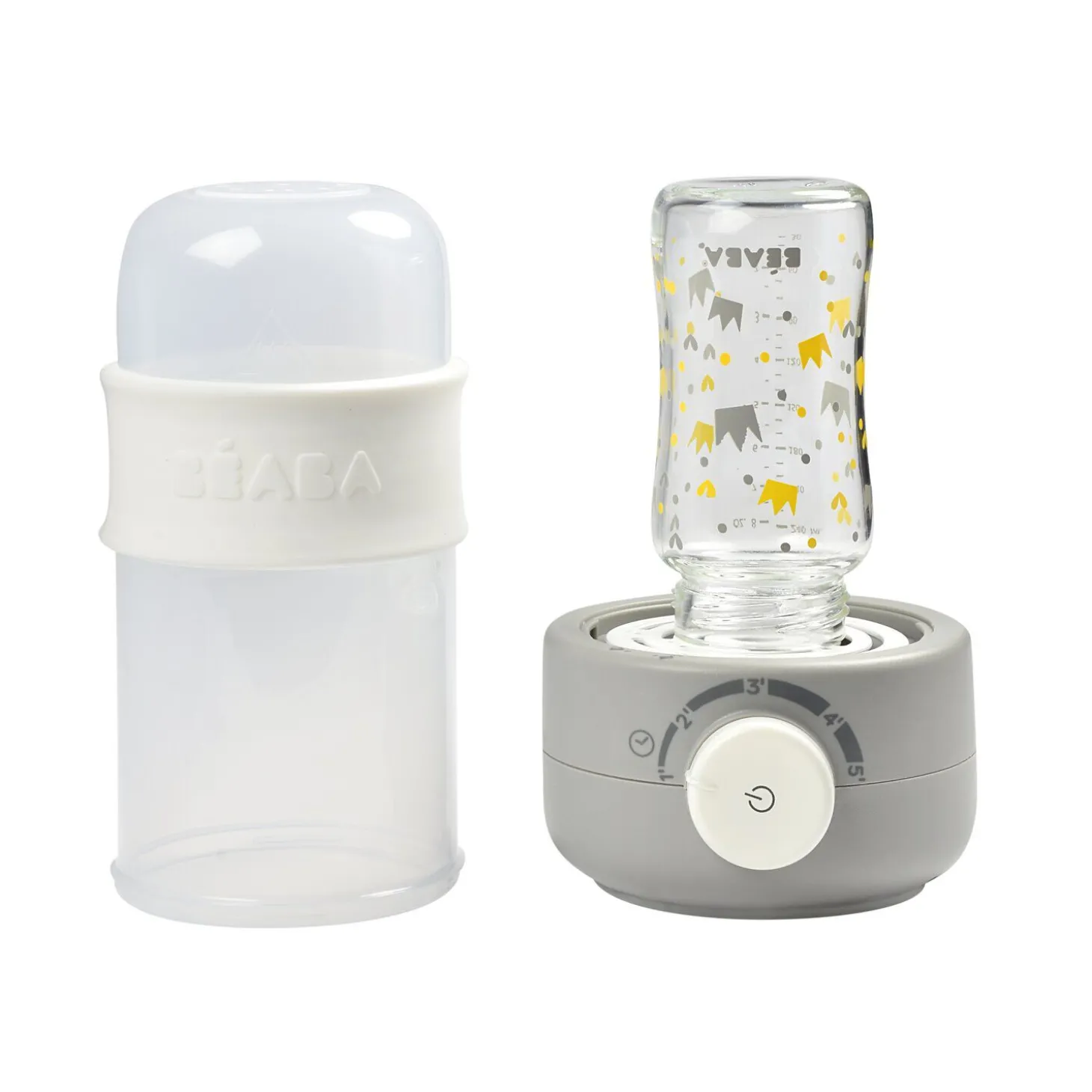 Chauffe biberon Babymilk Second Gris