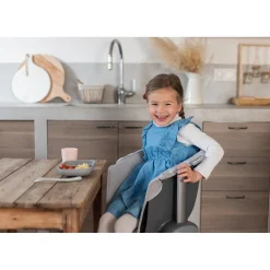 Coussin d'assise Junior pour Chaise Haute Up and Down Gris