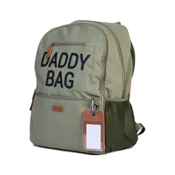 Daddy Bag Sac A Dos À Langer - Toile - Kaki