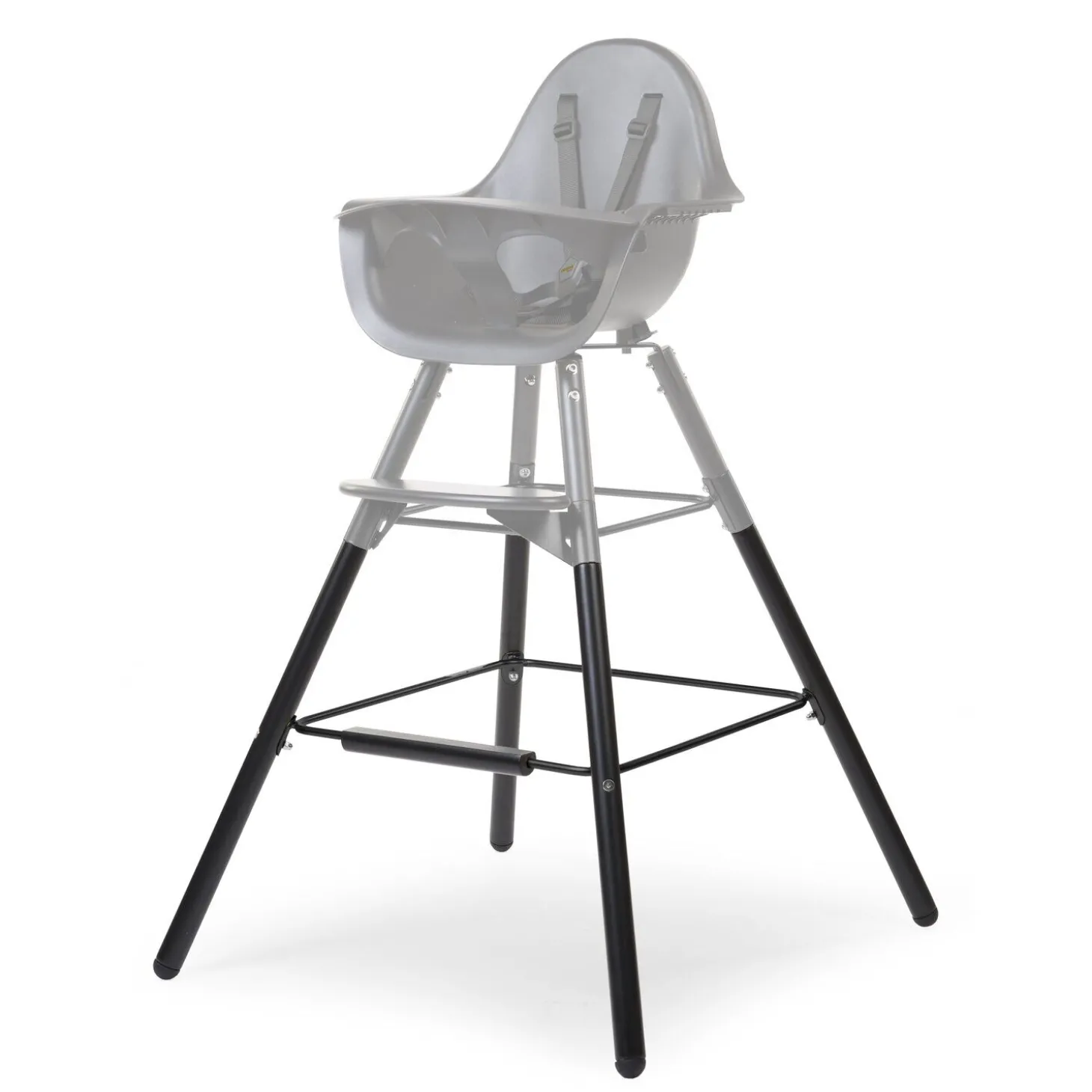 Evolu Extra Set De Pieds Longues + Repose Pieds - Bois - Noi