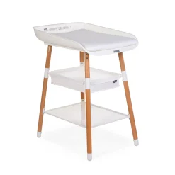 Evolux Table A Langer - Naturel Blanc