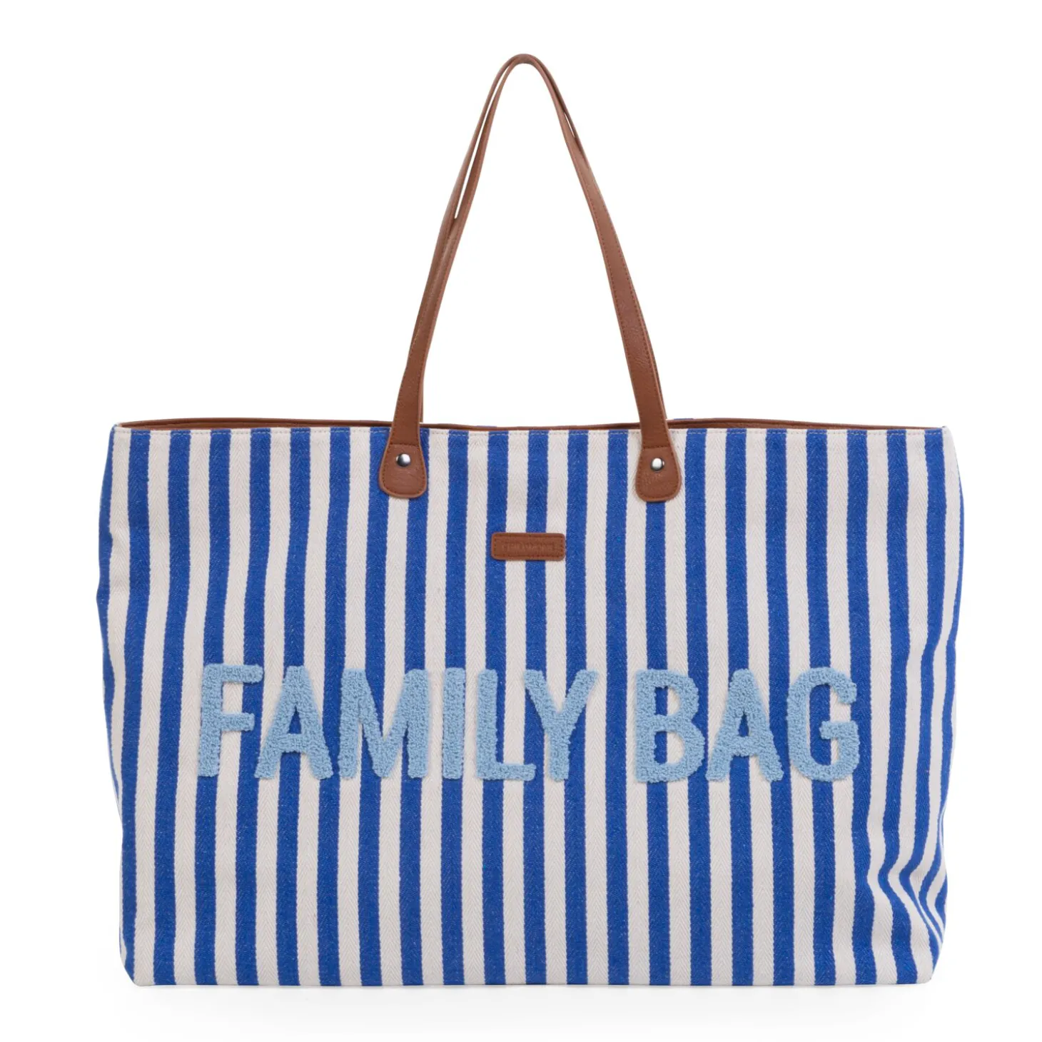 Family Bag Sac à Langer - Rayures - Bleu Electrique /Bleu C