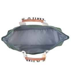 Family Bag Sac A Langer - Signature - Canvas - Vert