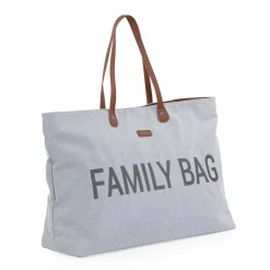 Family Bag Sac A Langer - Canvas - Gris