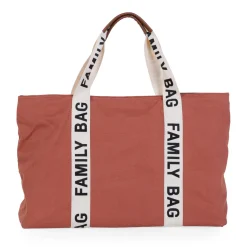 Family Bag Sac A Langer - Signature - Canvas - Terracotta
