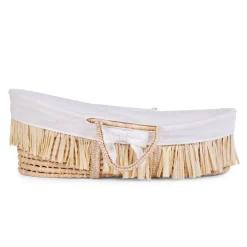 Habillage Panier Moise - Jersey - Ecru