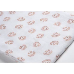 Lot de 3 langes en coton Herrisson/Marron