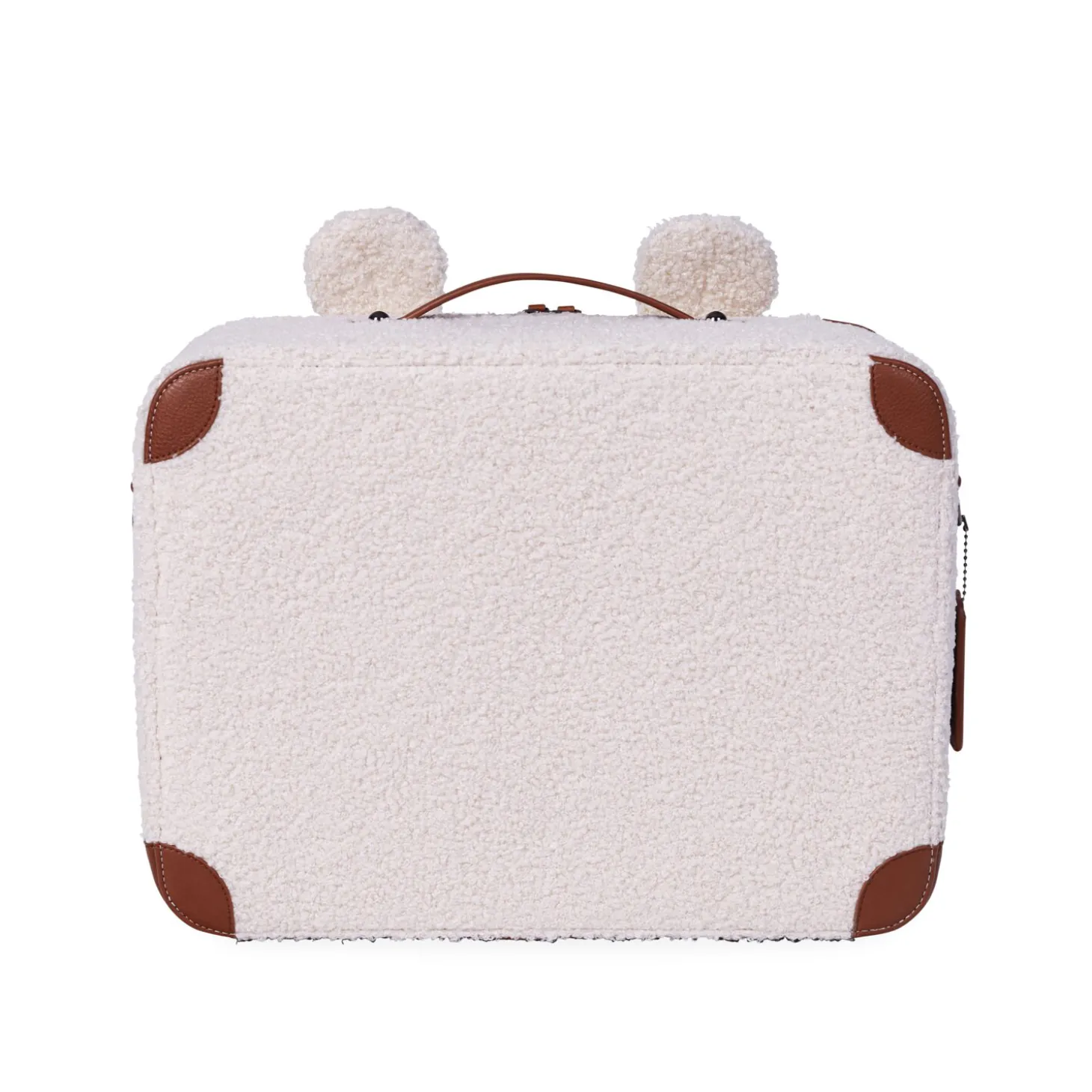 Mini Traveller Valise Enfant - Teddy Ecru