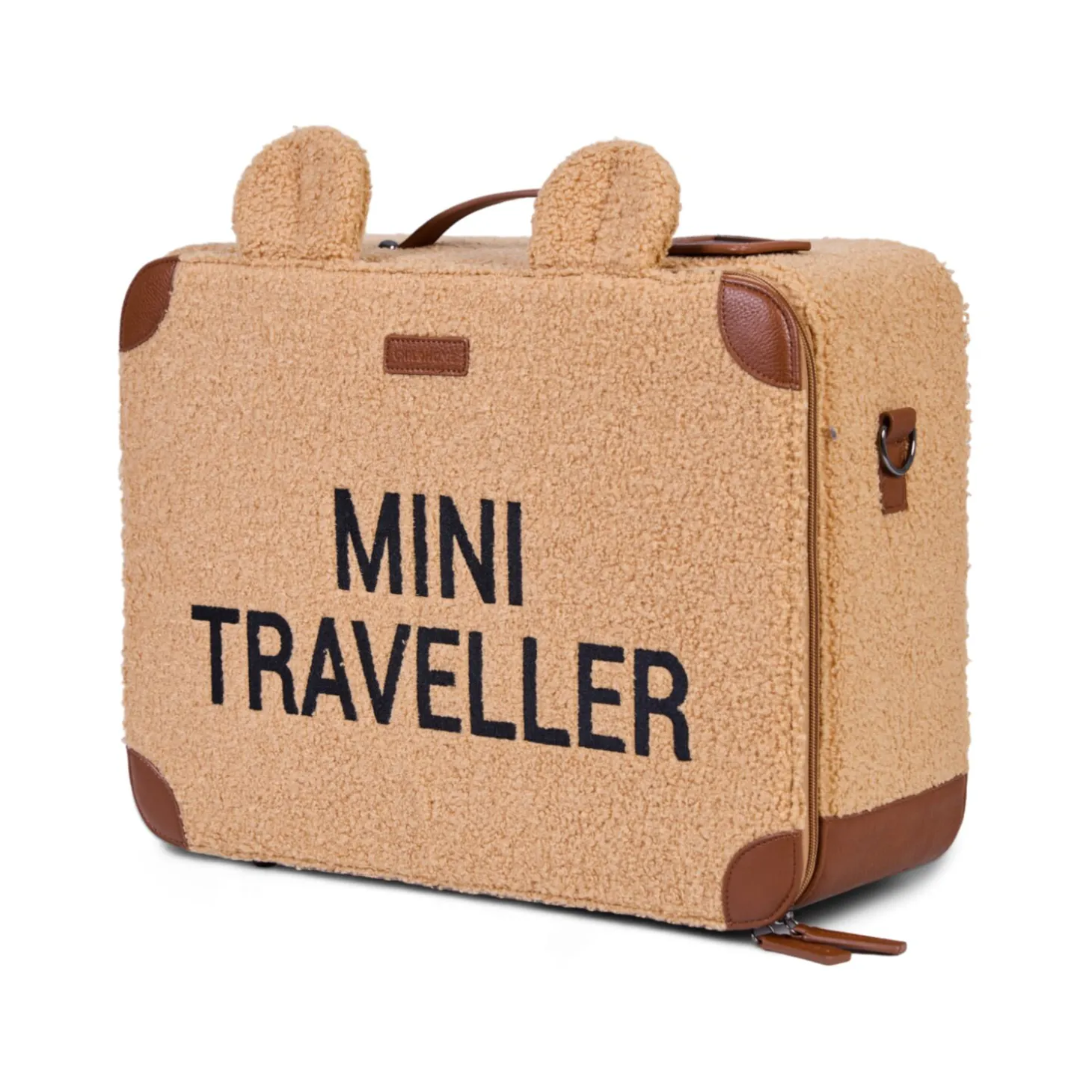 Mini Traveller Valise Enfant - Teddy Brun