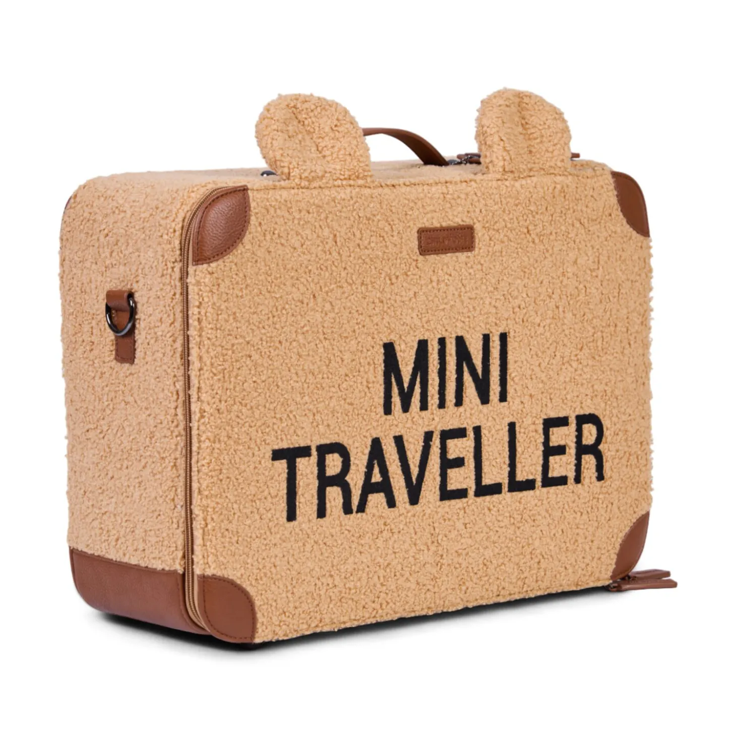 Mini Traveller Valise Enfant - Teddy Brun