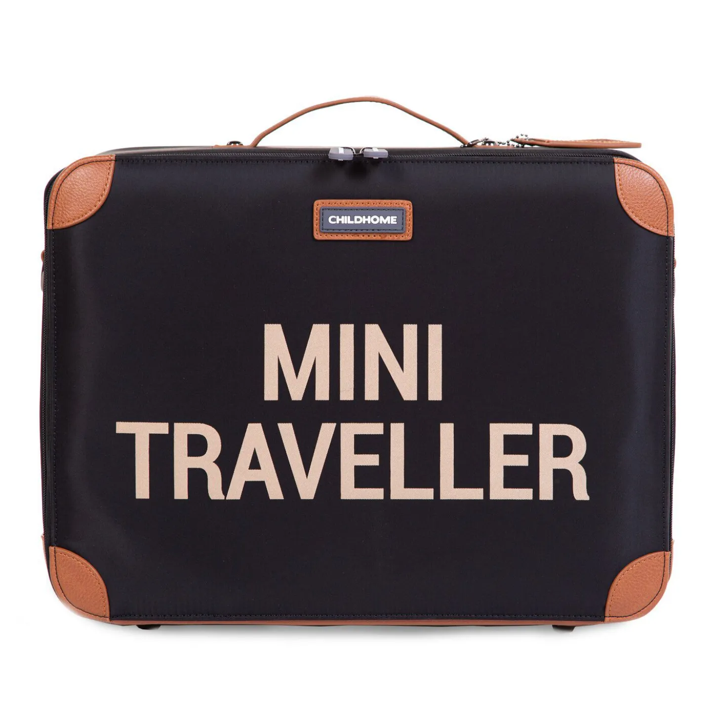 Mini Traveller Valise Enfant - Noir Or