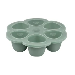 Moule multiportions silicone 6X90ml Vert sauge