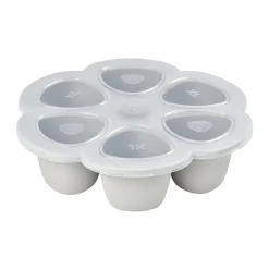 Moule multiportions silicone 6X150ml Gris clair