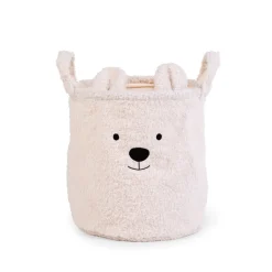 Panier De Rangement - 30x30x30 Cm - Teddy - Ecru