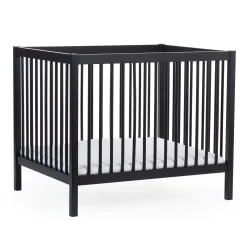 Parc 97 + Roues - 95x75 Cm - Bois - Noir