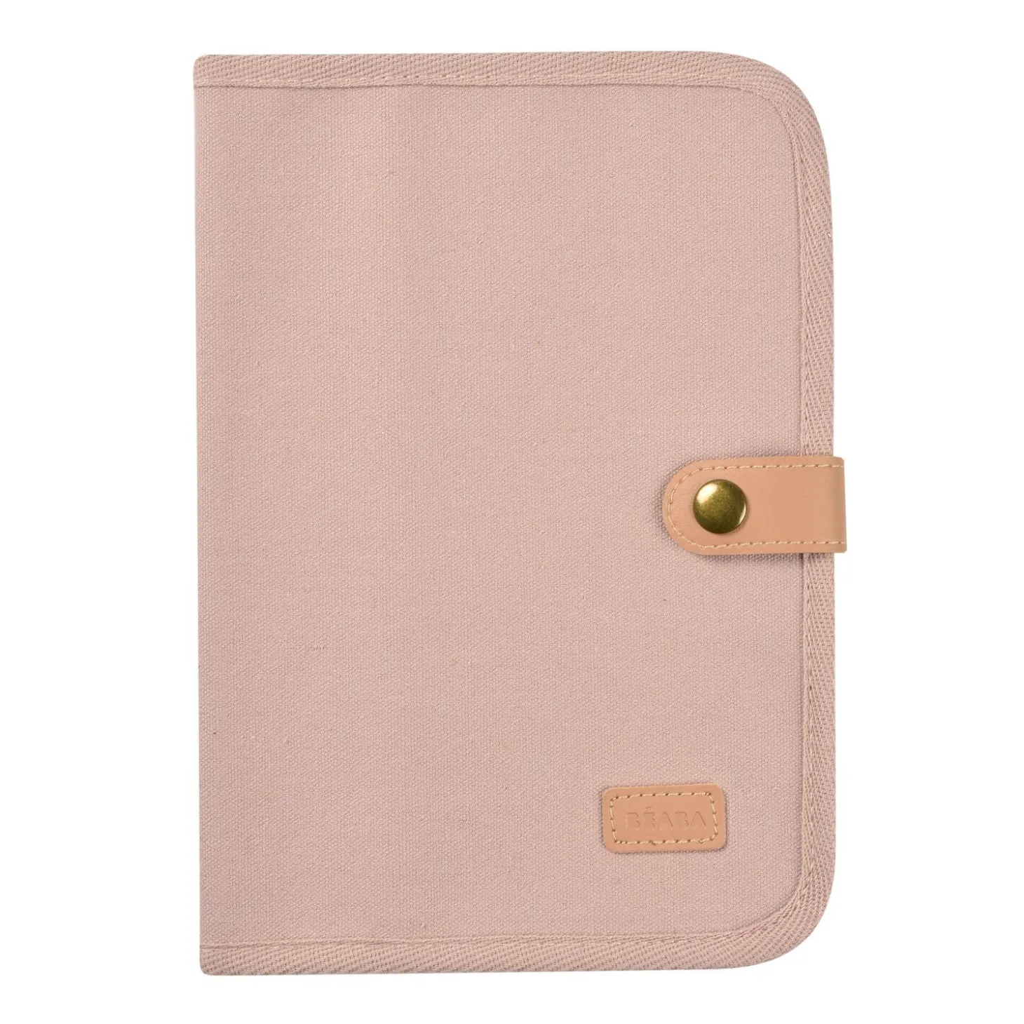 Protège carnet de santé Rose poudré