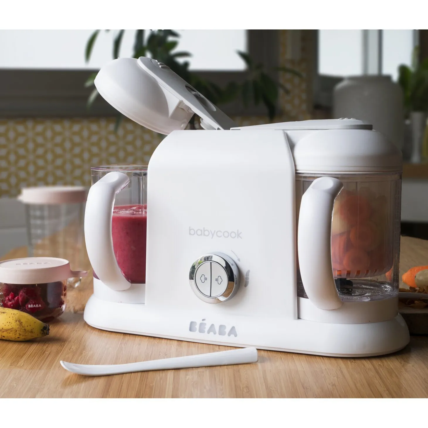 Robot cuiseur Babycook® Duo Blanc/Argent