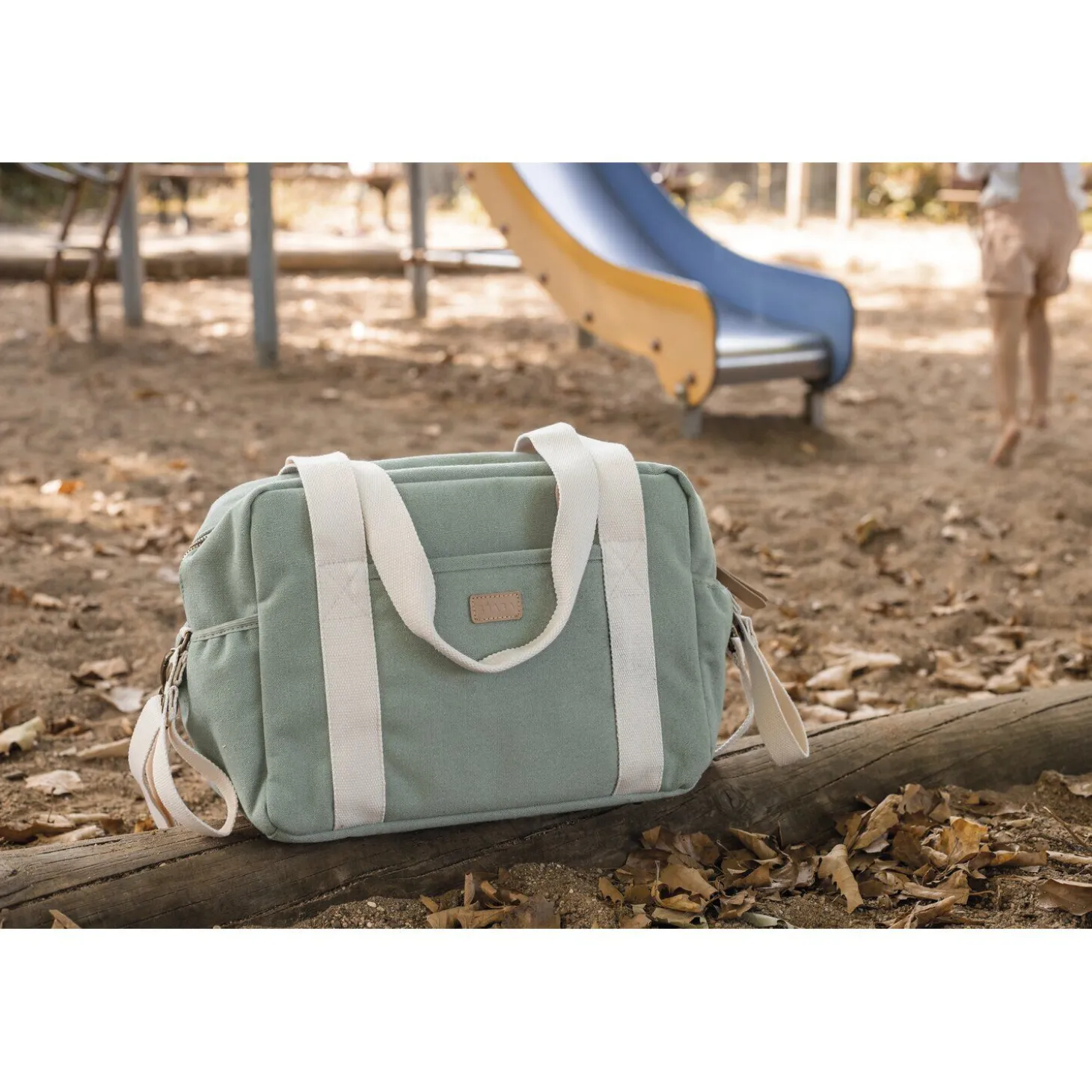 Sac à langer Paris Vert sauge