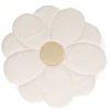 Tapis d’éveil 110cm Fleur blanc cassé