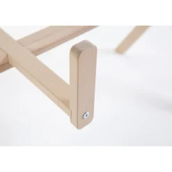Tipi Support Pour Couffin Moise + Arche Bébé - Bois - Nature