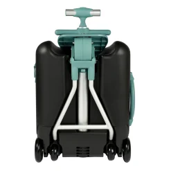 Valise avec assise de voyage Luggage Eazy Bleu-vert